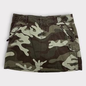 Gap Camo Cargo Skirt